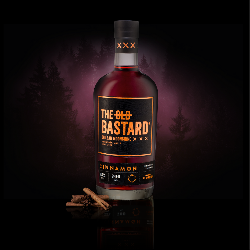 The Old Bastard Chilean Moonshine Cinnamon