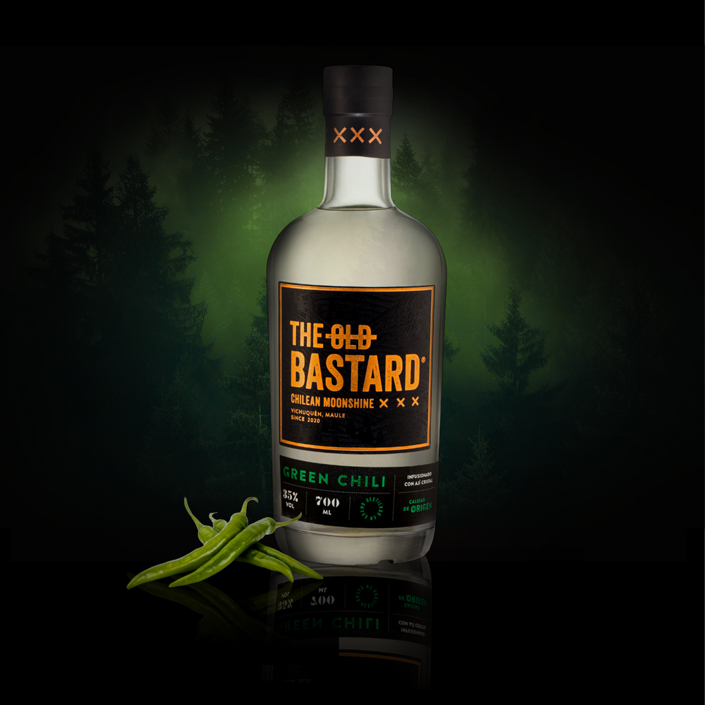 The Old Bastard Chilean Moonshine Green Chili