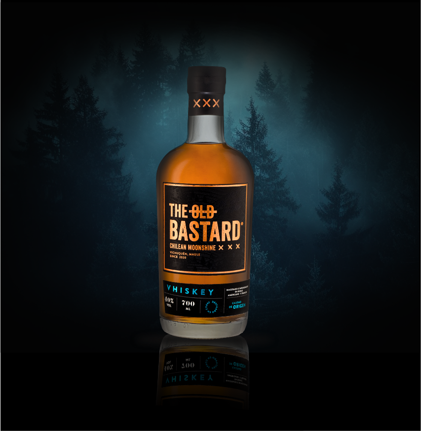 The Old Bastard Chilean Moonshine Vhiskey